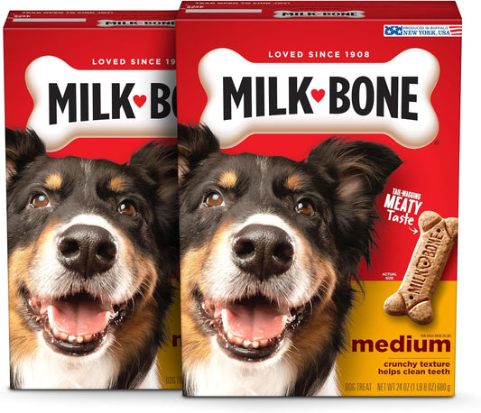 2Pack Original Dog Treats Biscuits for Large Dogs, 10 Pounds (Packaging May Vary)