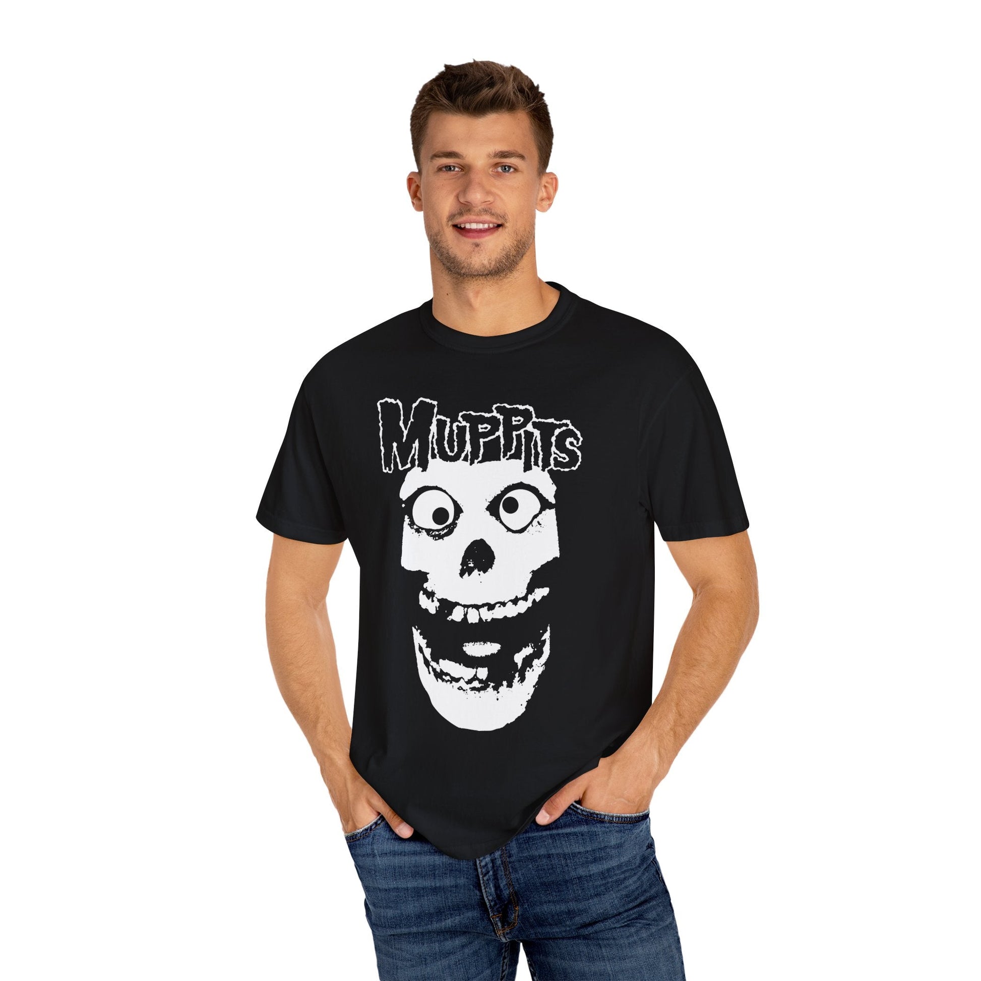 Muppits – Punk Rock Puppet Tee Printify