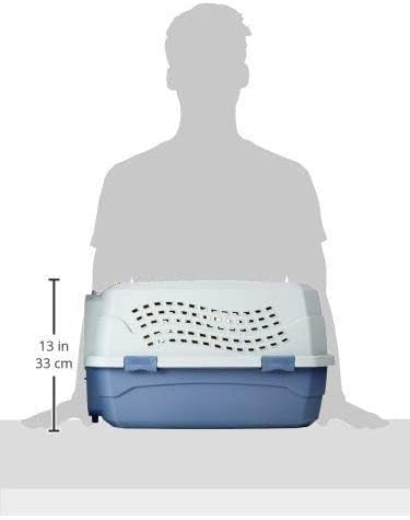 Pet, Cat, Dog Travel Carrier, 23" 2-Door Top-Load Hard-Sided Portable Dog Kennel