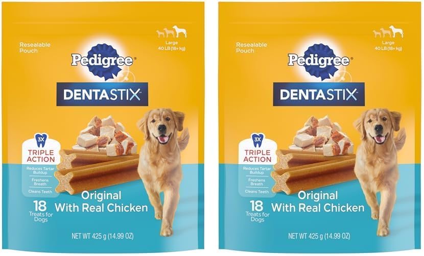 2 Pack Pedigree Dentastix Treats for Dogs Variety Pack, 2.73 lb