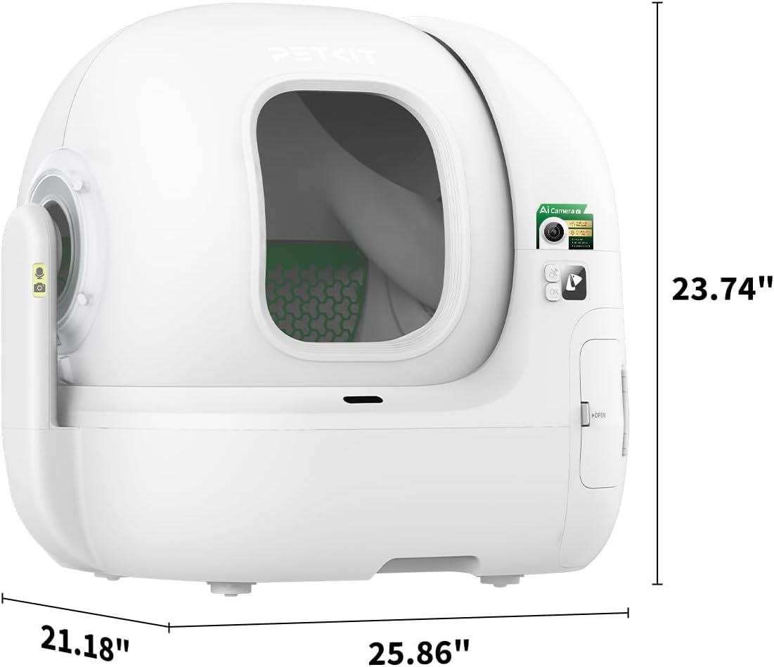 PETKIT Purobot Ultra Self-Packing & AI-Powered Camera Automatic Cat Litter Box