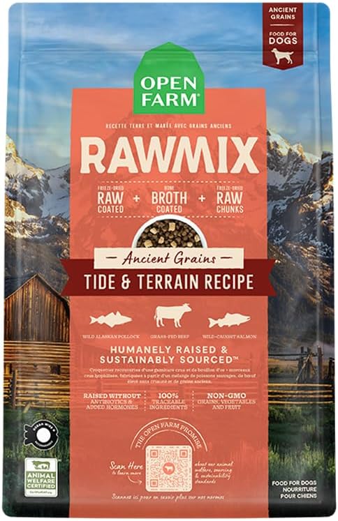 RawMix Dry Dog Food with Ancient Grains, 3.5lb Bag