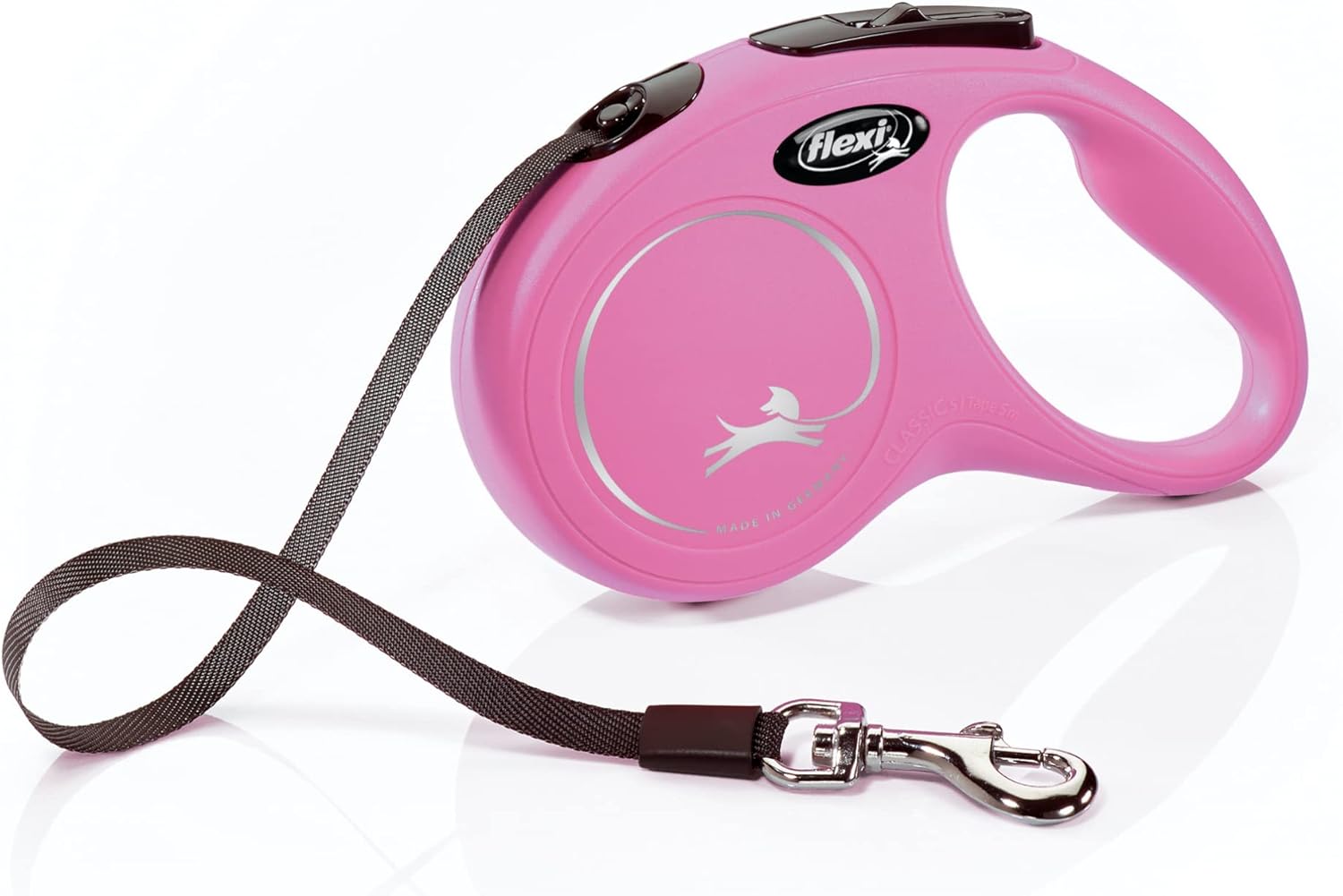 Flexi 26ft Retractable Dog Leash Medium Black Premium Quality Safety Control