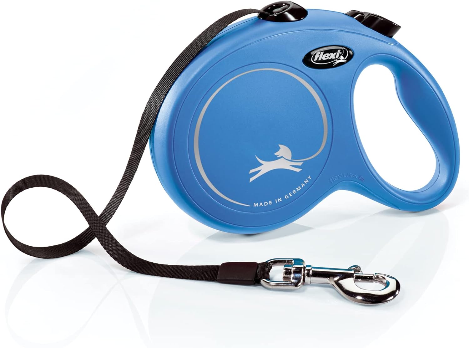 Flexi 26ft Retractable Dog Leash Medium Black Premium Quality Safety Control