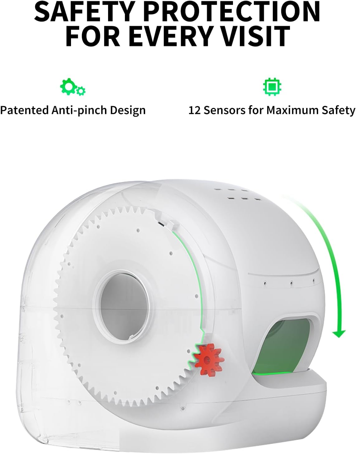 PETKIT Purobot Ultra Self-Packing & AI-Powered Camera Automatic Cat Litter Box