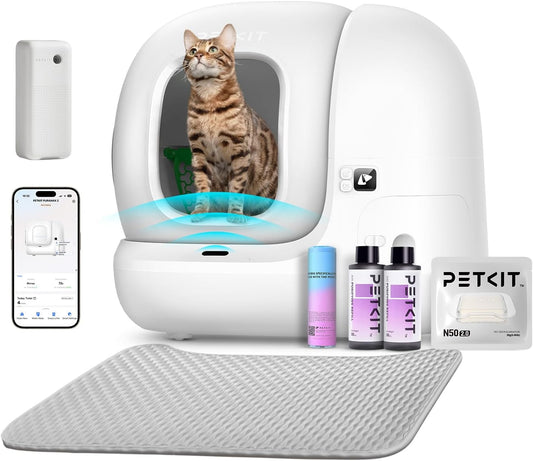 PETKIT PuraMAX 2 Automatic Smart Cat Litter Box Self-Cleaning Cat Litter Box