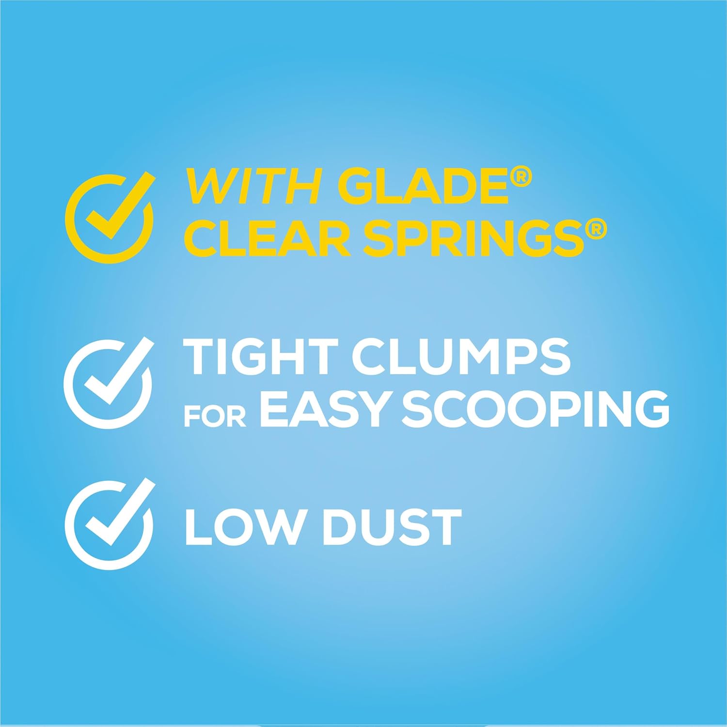 2Pack Purina  Clumping Multi Cat Litter, Glade Clear Springs - 16 Lb. Bag
