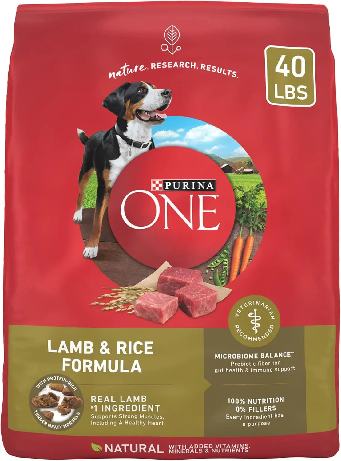 Chicken and Rice Formula Dry Dog Food - 40 Lb. Bag
