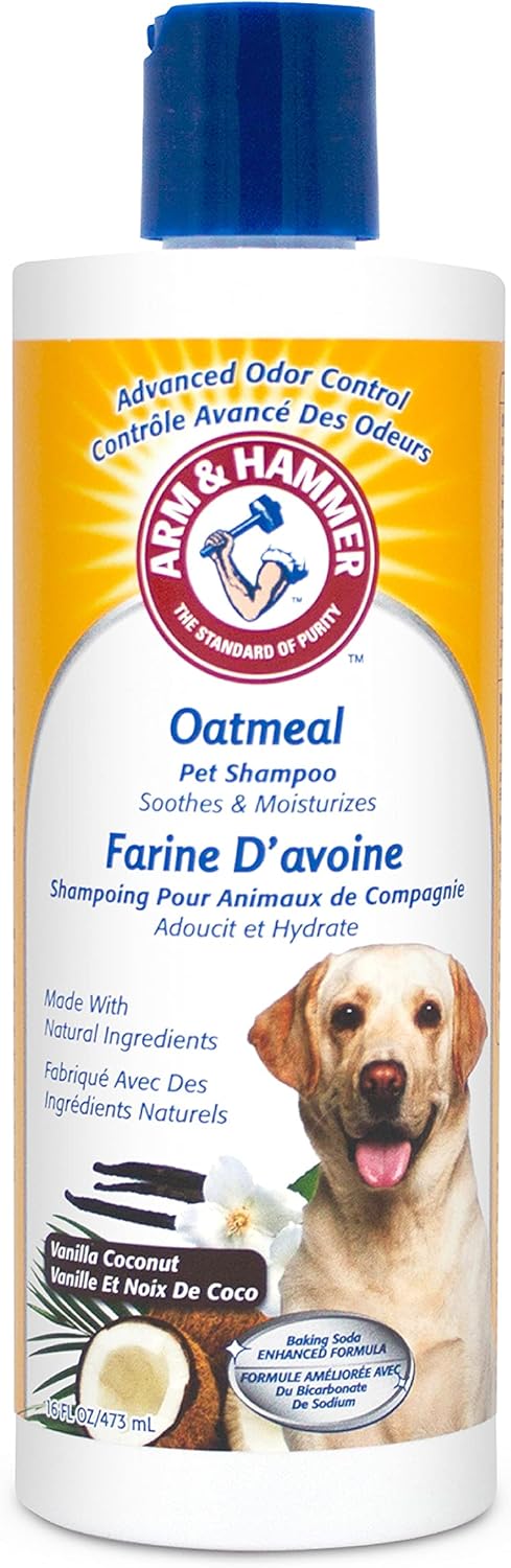 Pets Soothing Oatmeal Pet Shampoo | Nourishing and Moisturizing Dog Shampoo