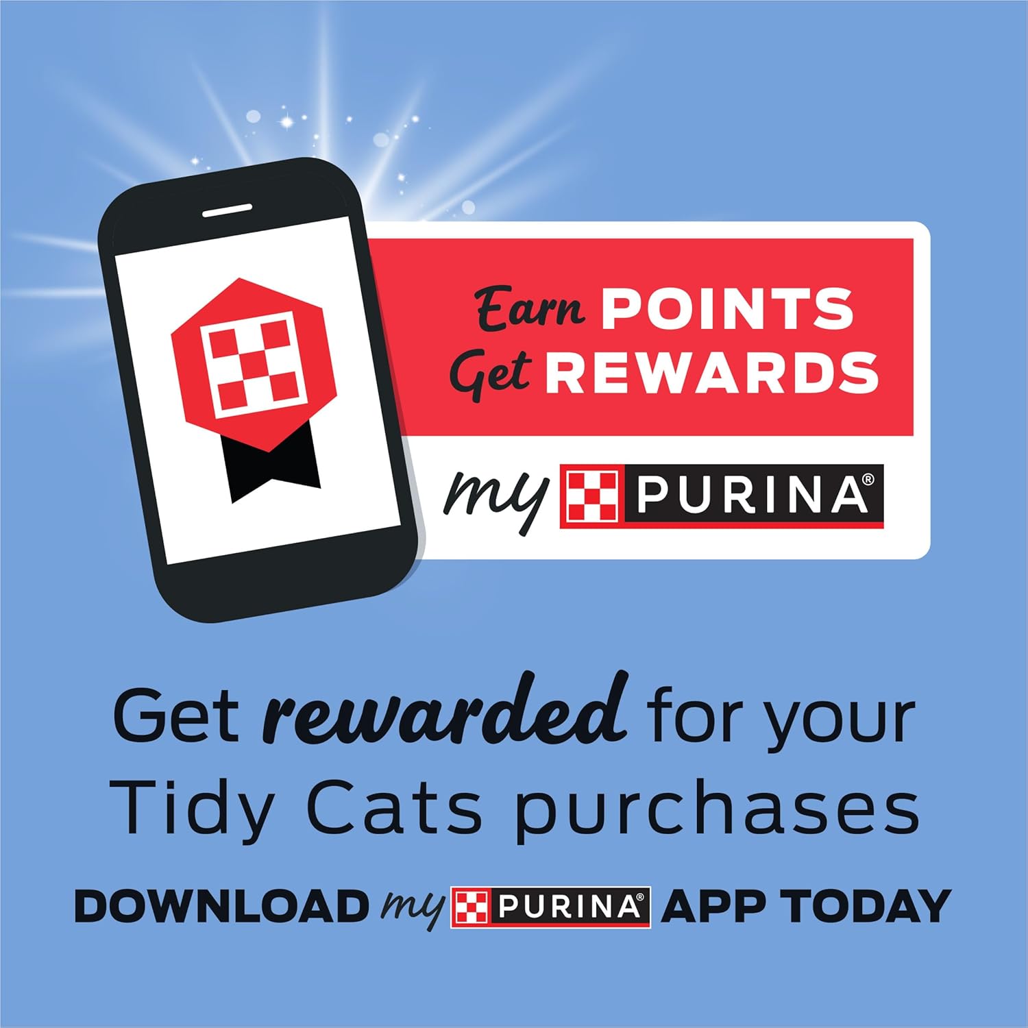 2Pack Purina Tidy Cats Lightweight 24/7 Performance Odor Control Clumping Cat Litter