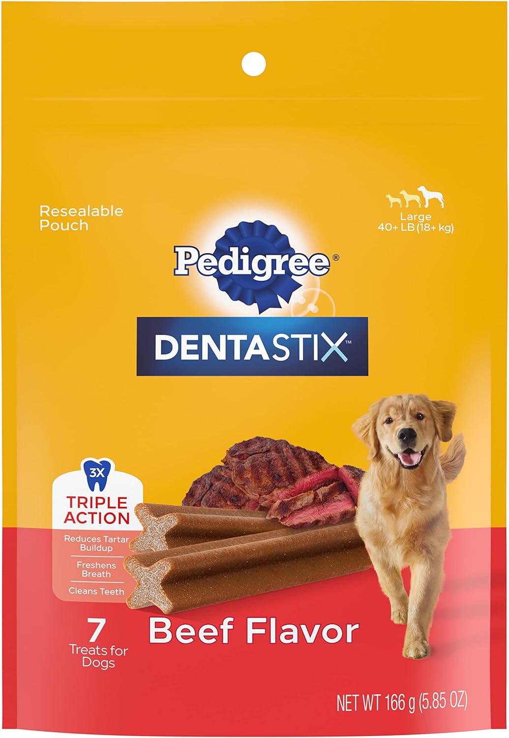 2 Pack Pedigree Dentastix Treats for Dogs Variety Pack, 2.73 lb