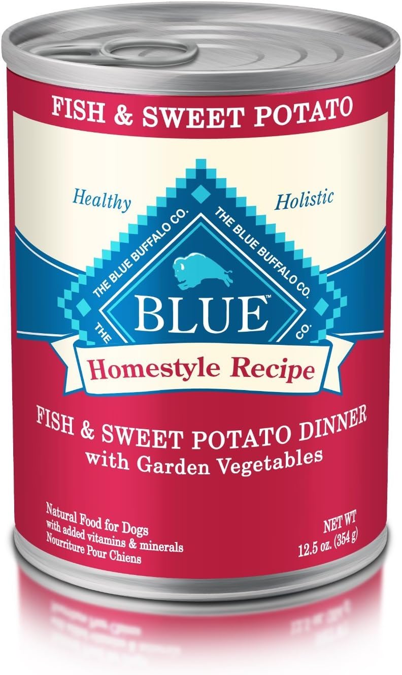 Blue Buffalo Chicken & Beef Pate Wet Dog Food for Adult Dogs - 12.5oz/6ct
