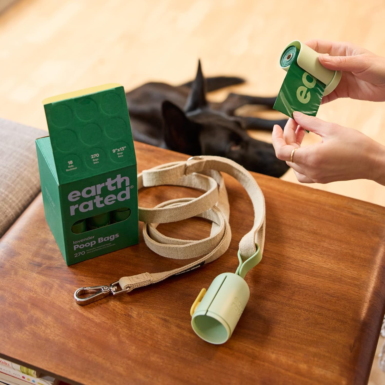 Dog Poop Bags - Leak-Proof and Extra-Thick Pet Waste Bags for Big and Small Dogs