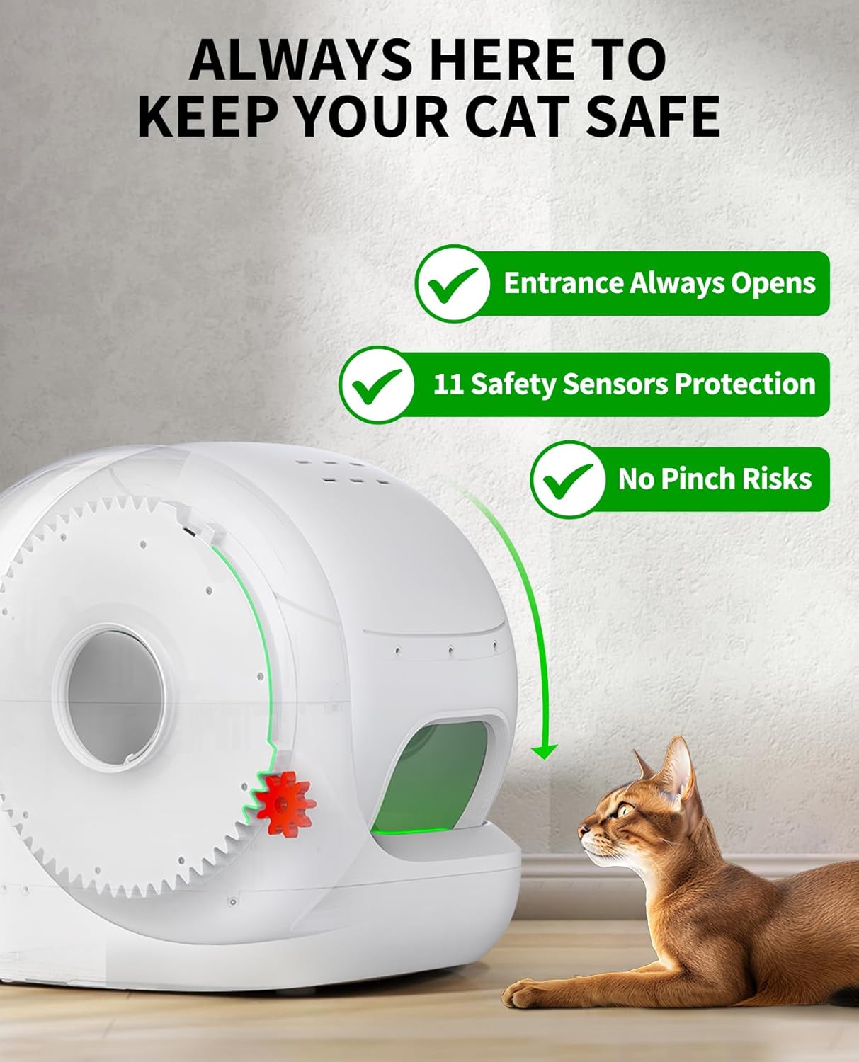 PETKIT PuraMAX 2 Automatic Smart Cat Litter Box Self-Cleaning Cat Litter Box
