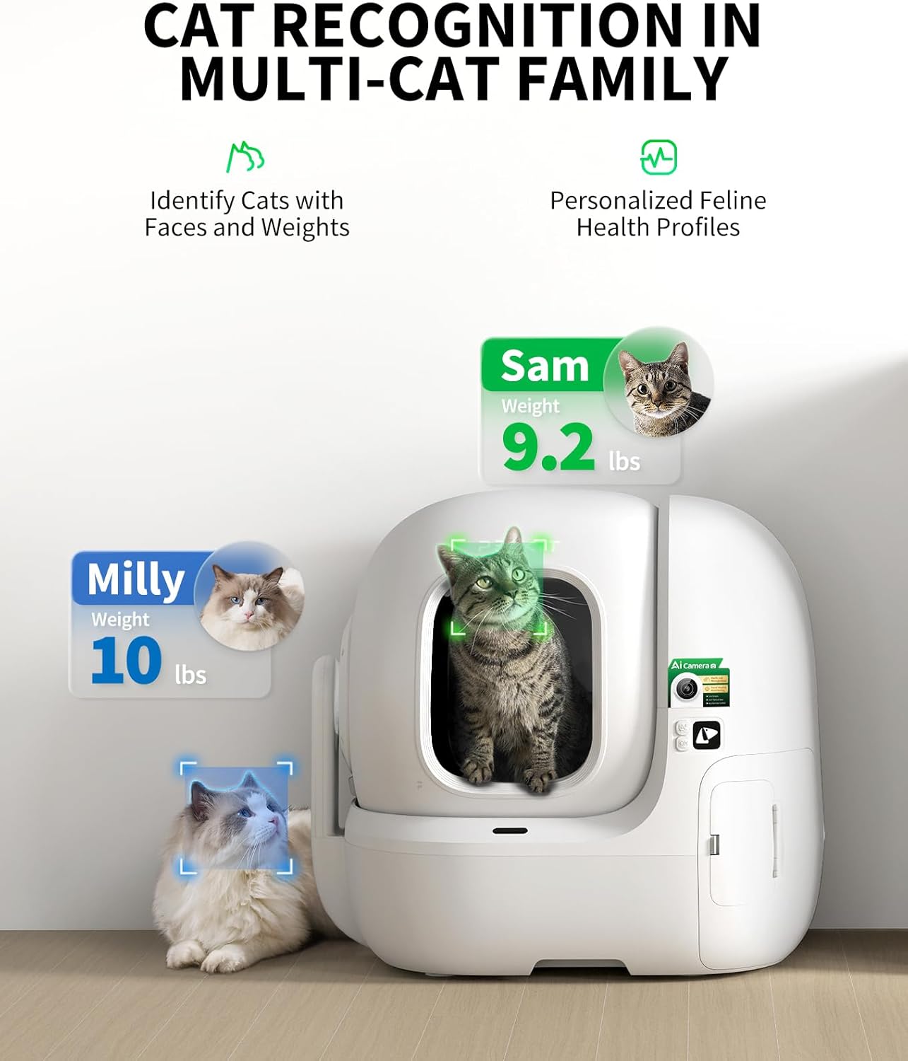 PETKIT Purobot Ultra Self-Packing & AI-Powered Camera Automatic Cat Litter Box