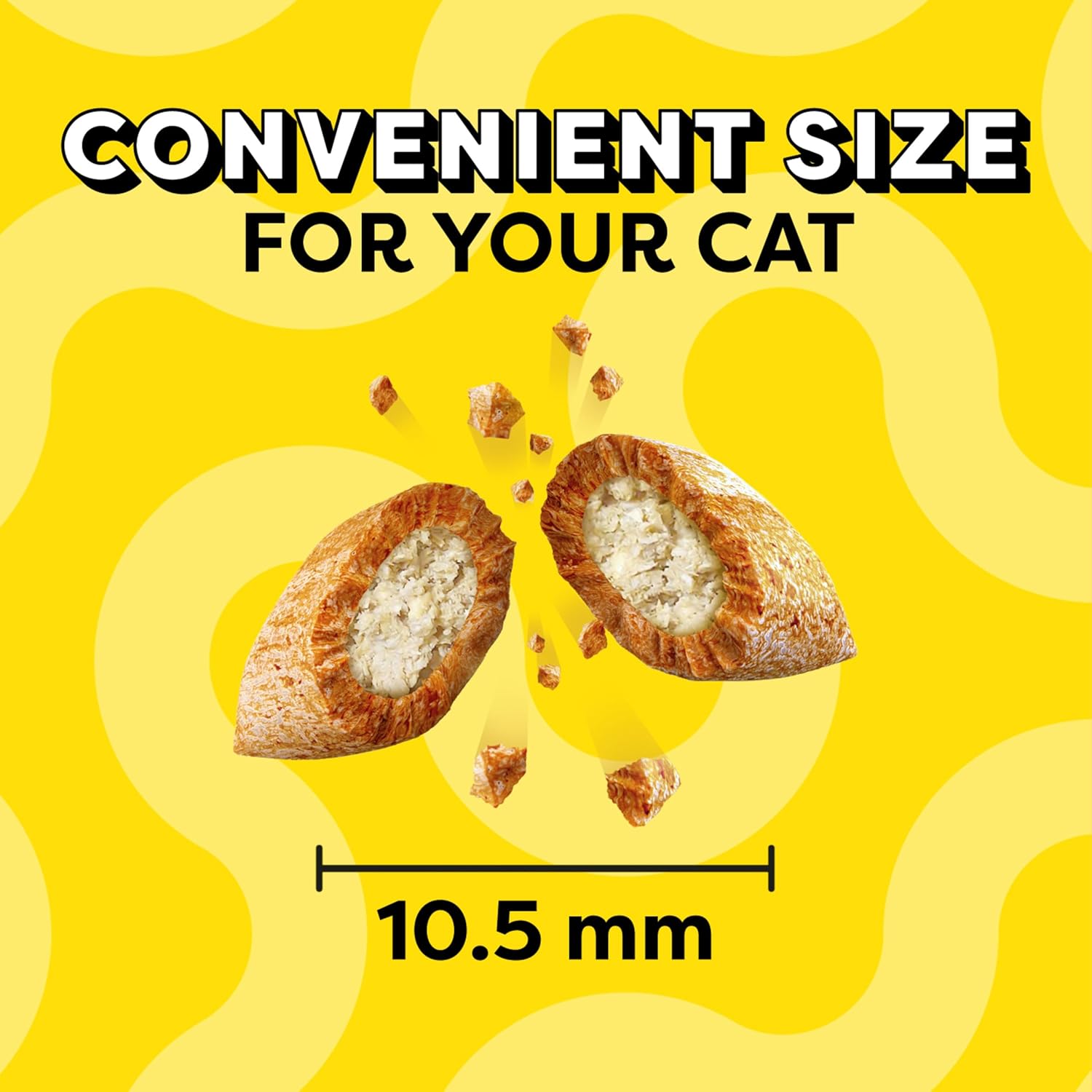 2Pack Mixups Catnip Fever Flavor Crunchy and Soft Cat Treats, 30 Oz. Tub