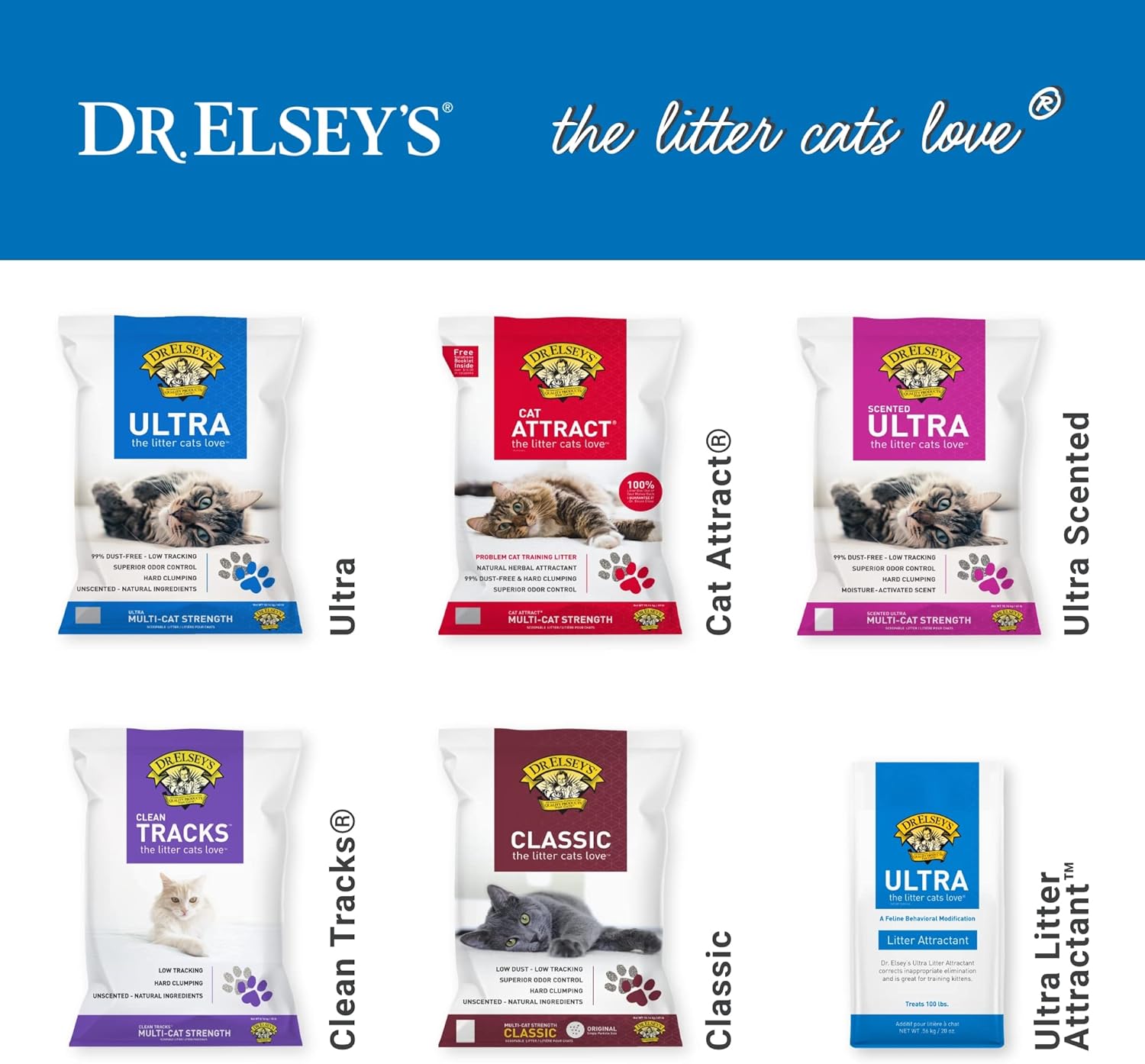 2Pack Ultra Unscented Clumping Clay Cat Litter 18 Lb Bag