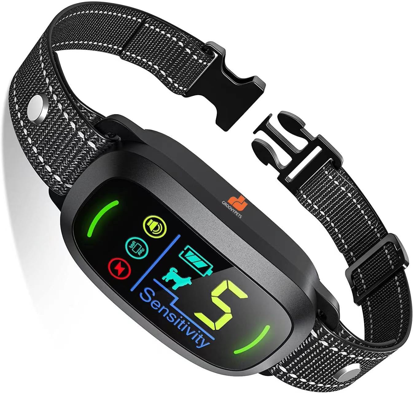 Smart Auto Anti bark Dog Collar Intelligent Waterproof Barking Terminator Device