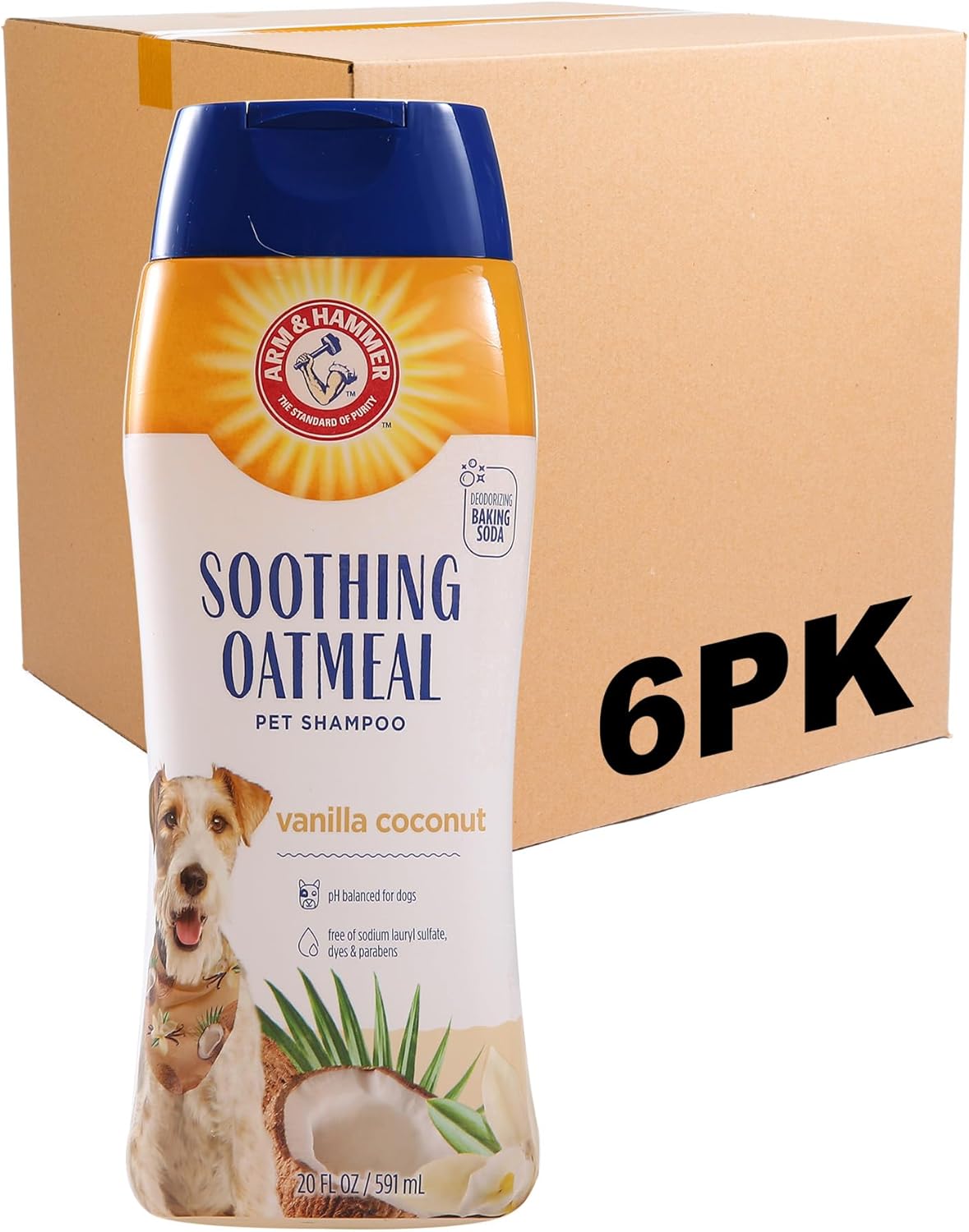 Pets Soothing Oatmeal Pet Shampoo | Nourishing and Moisturizing Dog Shampoo