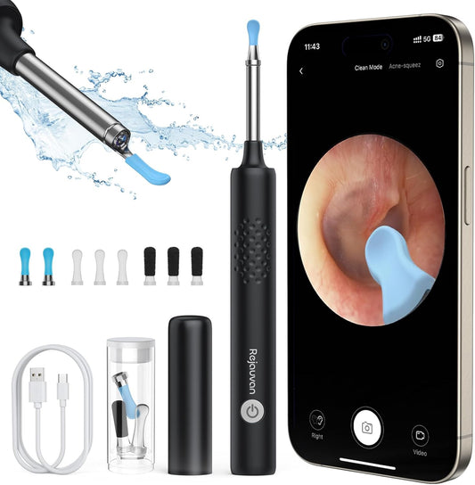 Wireless Ear Wax Remover Camera HD Ear Endoscope Spoon Pick Cleaning Tools Set