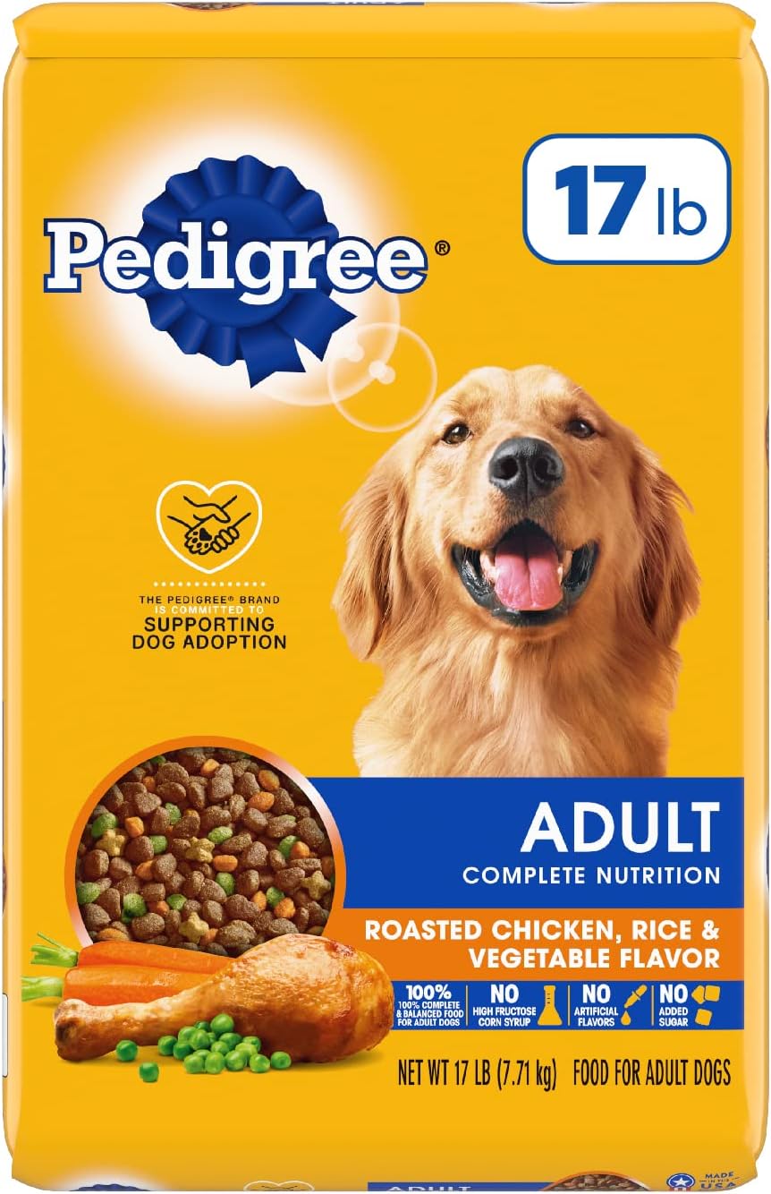 2Pack Complete Nutrition Adult Dry Dog Food, Roasted Chicken & Vegetable Flavor, 18 Lb
