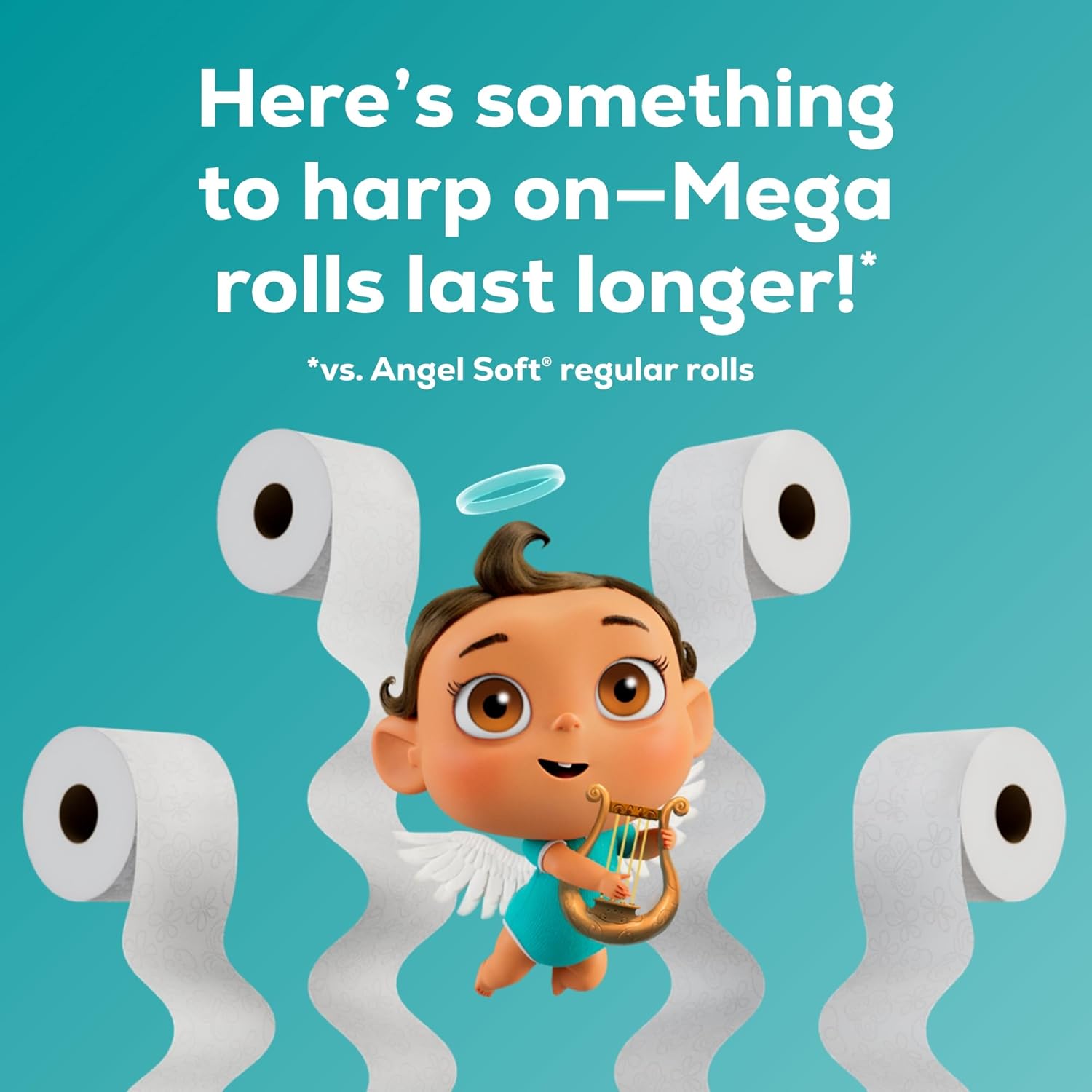 Angel Soft Toilet Paper Mega Count 16