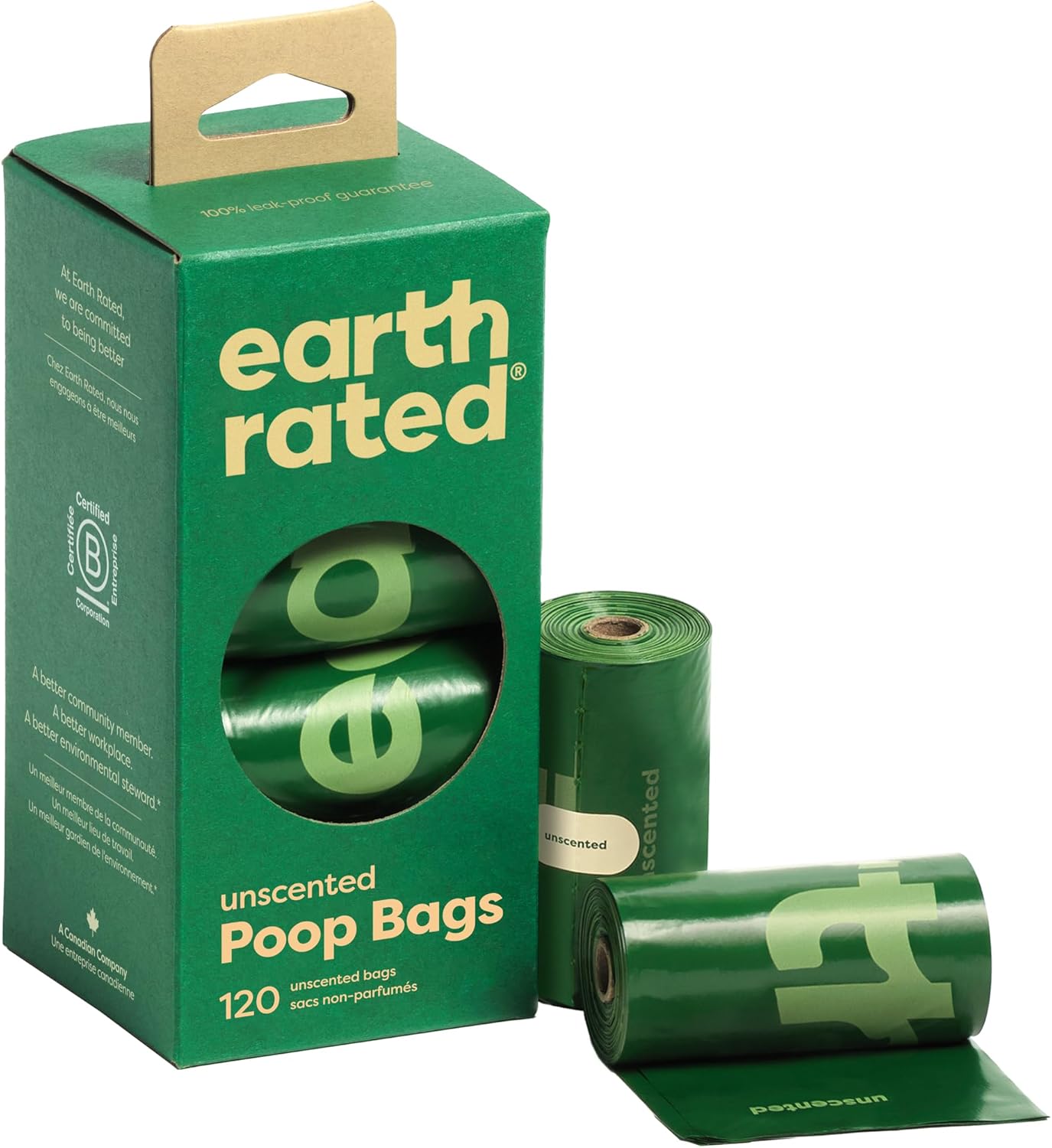Dog Poop Bags - Leak-Proof and Extra-Thick Pet Waste Bags for Big and Small Dogs
