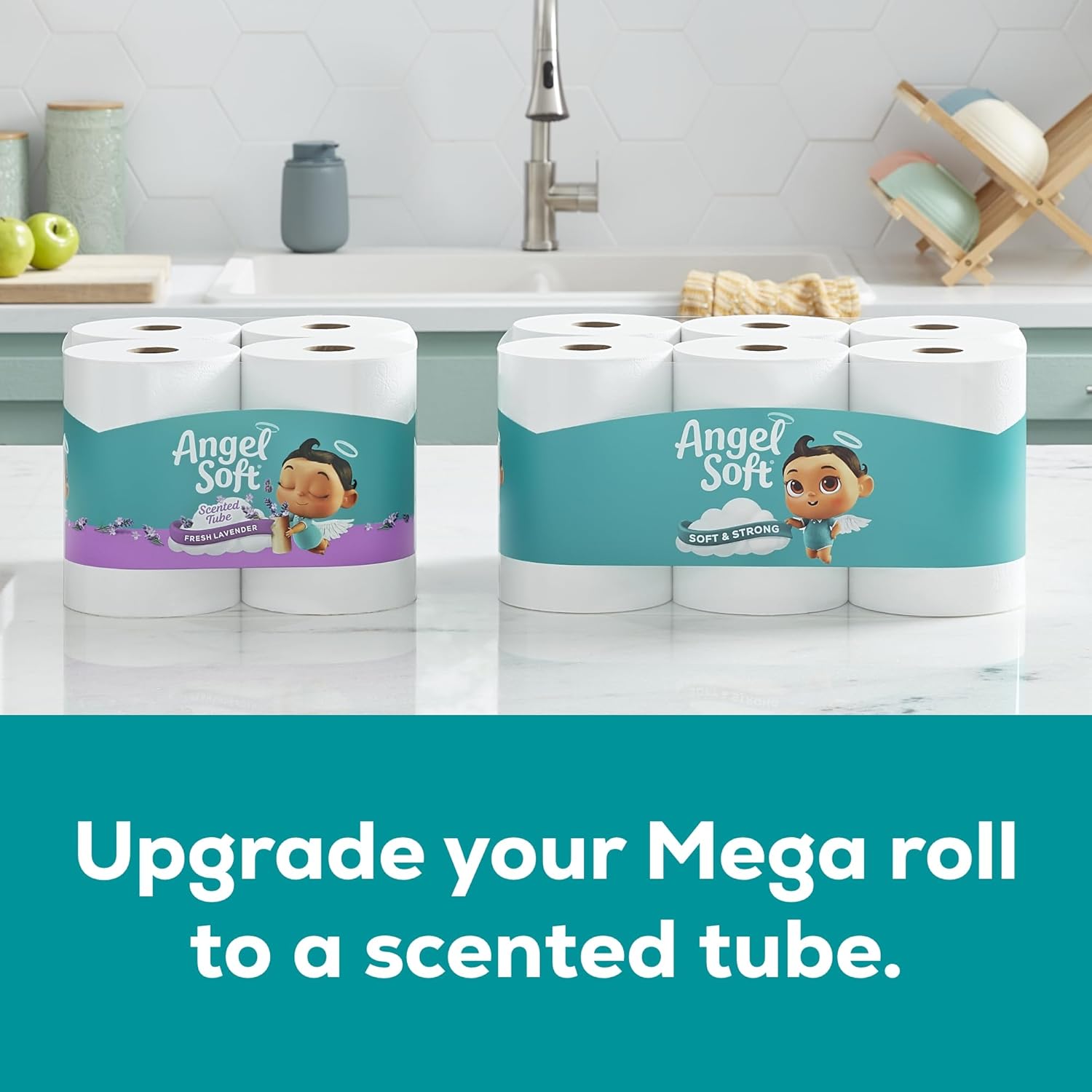 Angel Soft Toilet Paper Mega Count 16