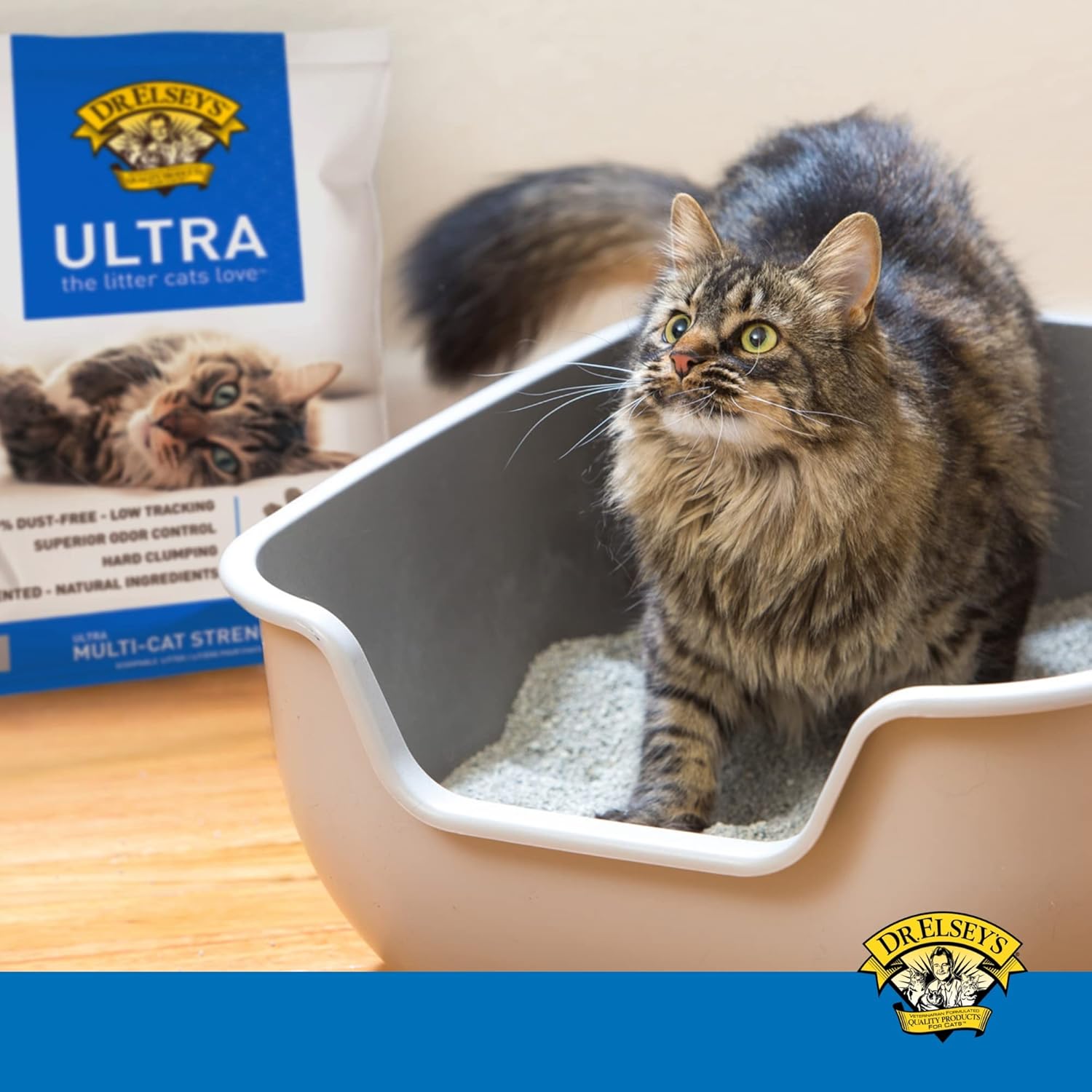 2Pack Ultra Unscented Clumping Clay Cat Litter 18 Lb Bag
