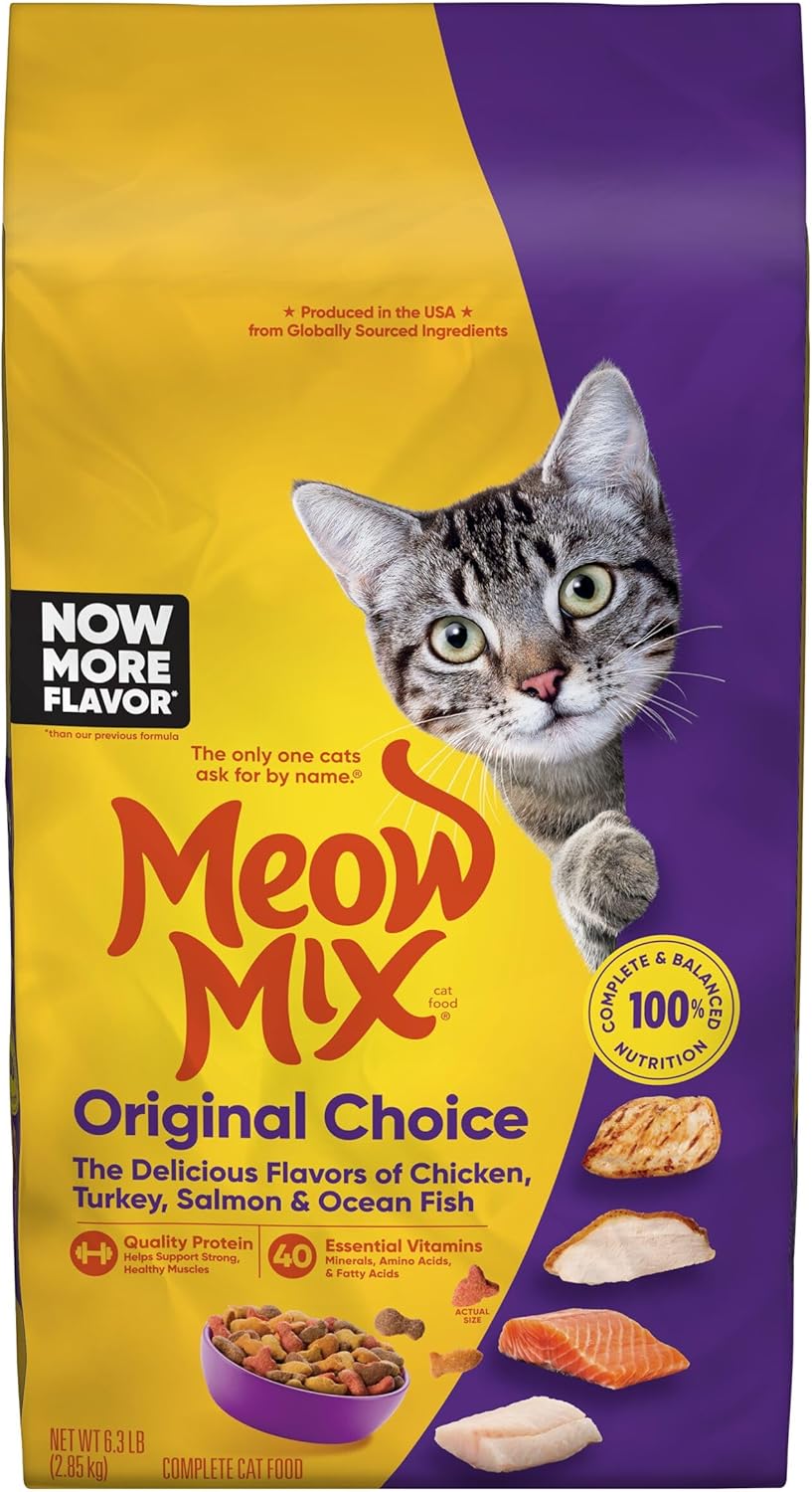 2Pack Original Choice Dry Cat Food, 22 Pound Bag