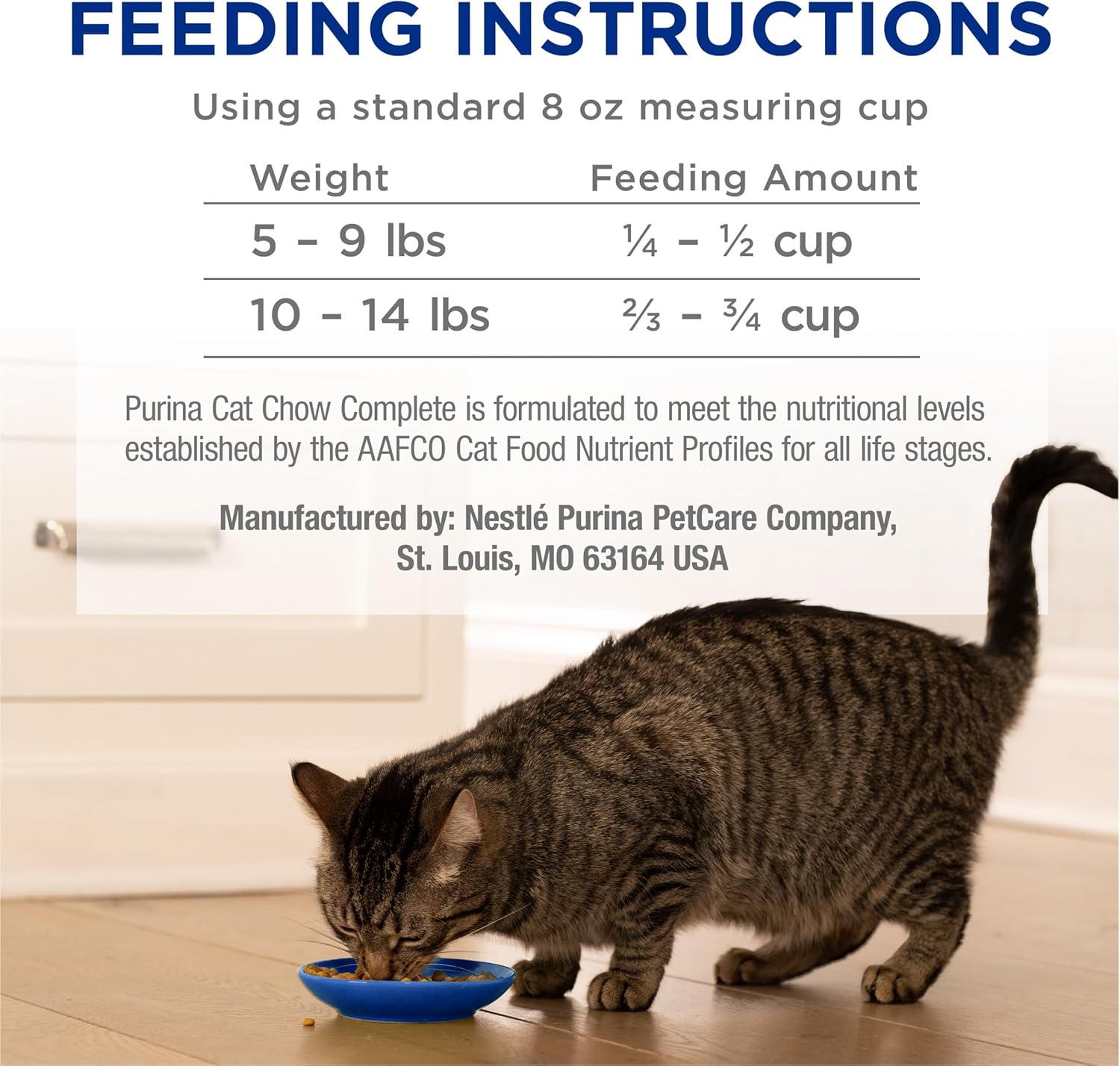 2Pack High Protein Dry Cat Food, Complete - (Pack of 4) 3.15 Lb. Bags