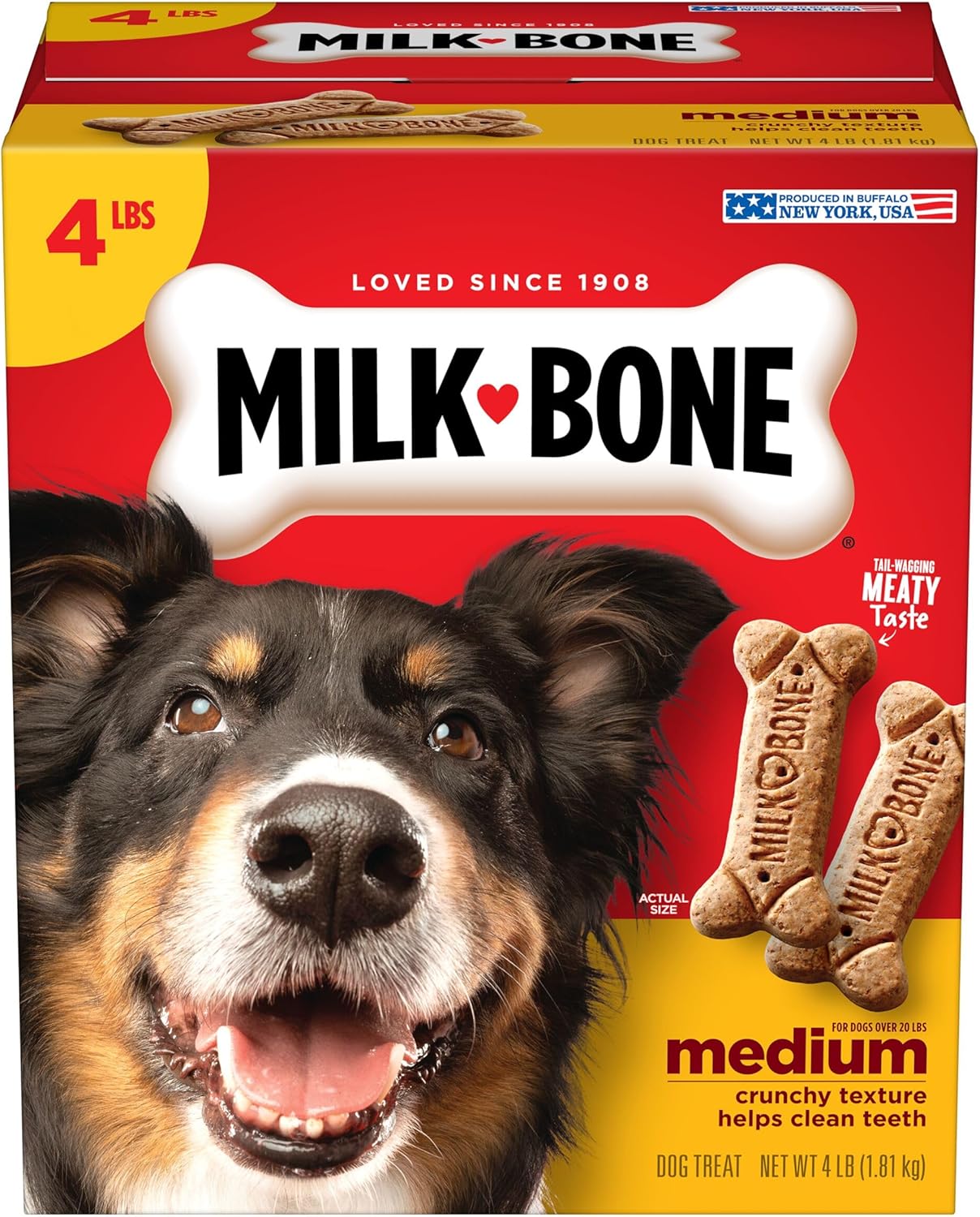2Pack Original Dog Treats Biscuits for Large Dogs, 10 Pounds (Packaging May Vary)