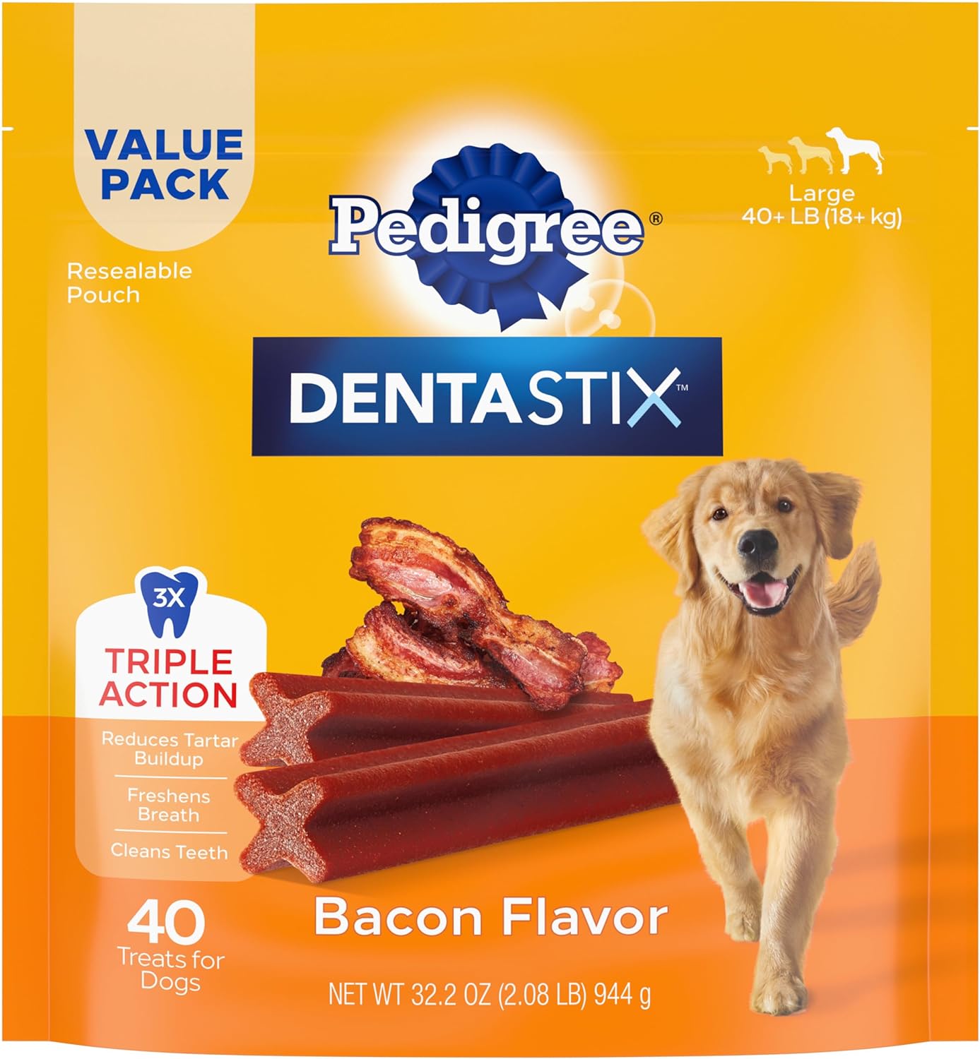 2 Pack Pedigree Dentastix Treats for Dogs Variety Pack, 2.73 lb