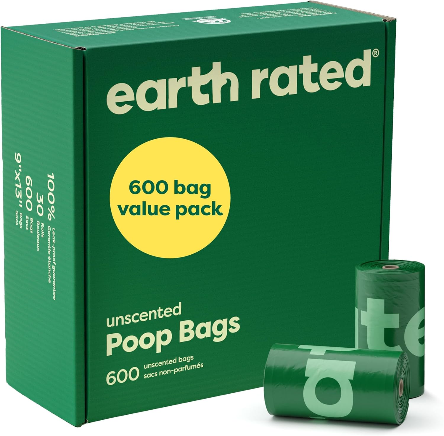 Dog Poop Bags - Leak-Proof and Extra-Thick Pet Waste Bags for Big and Small Dogs