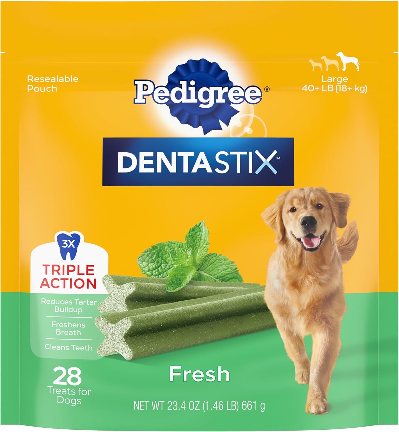 2 Pack Pedigree Dentastix Treats for Dogs Variety Pack, 2.73 lb