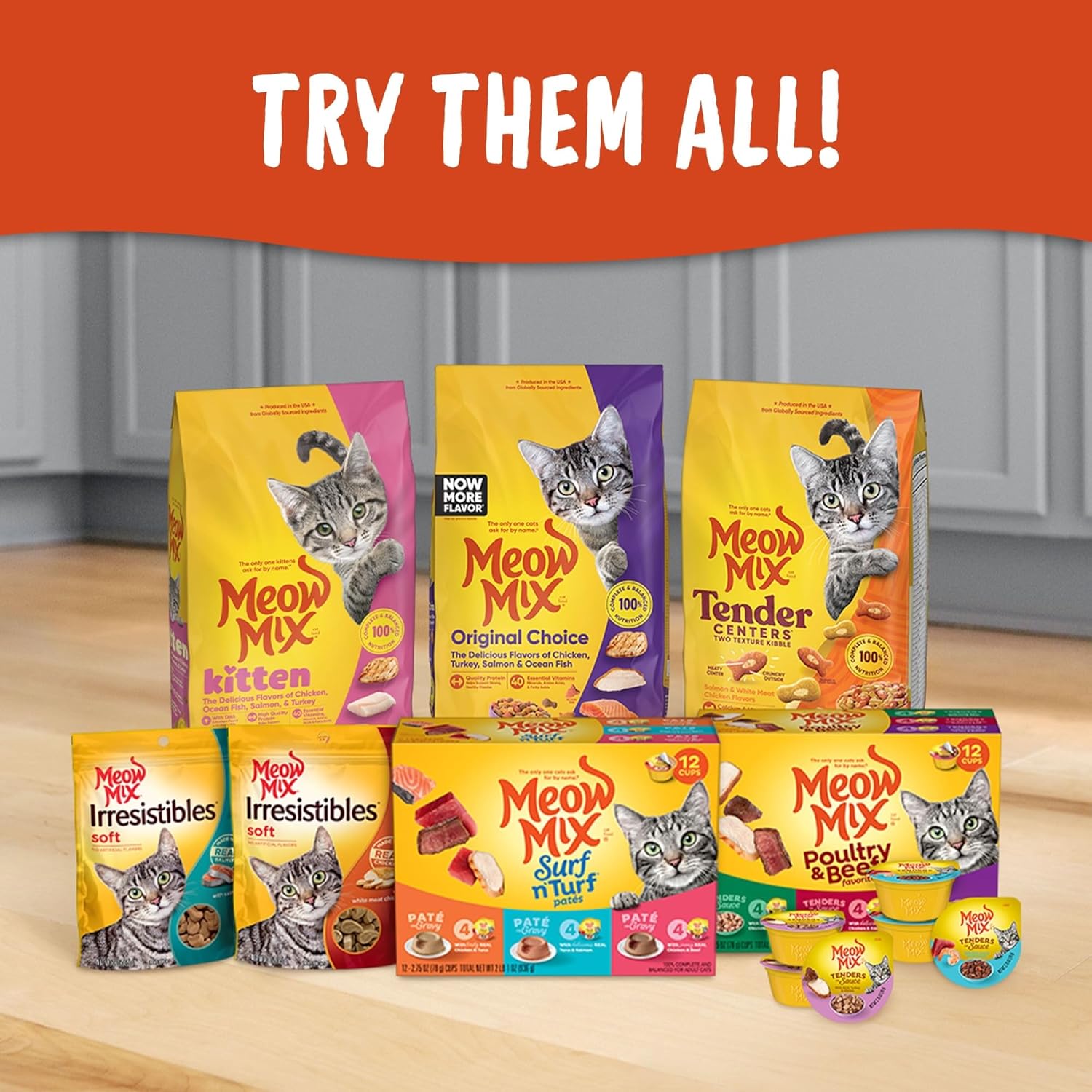 2Pack Original Choice Dry Cat Food, 22 Pound Bag