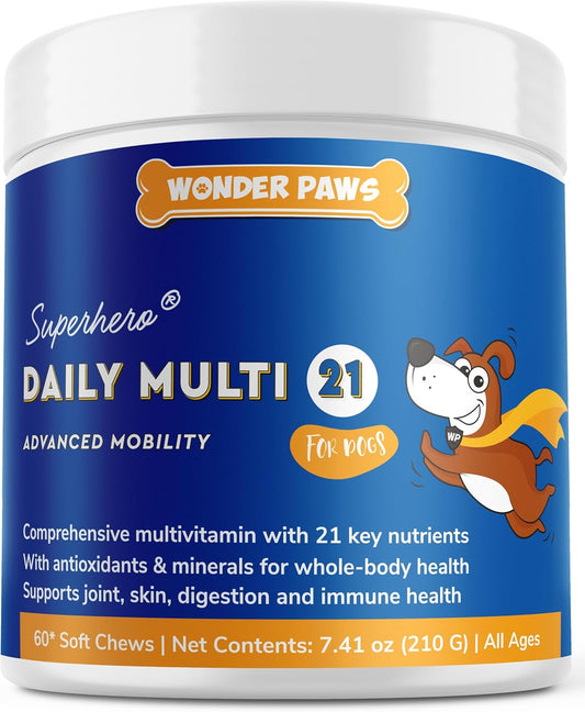 Premium Multivitamin For Dogs For Immune, Joint, Skin, Heart, & Digestive Health