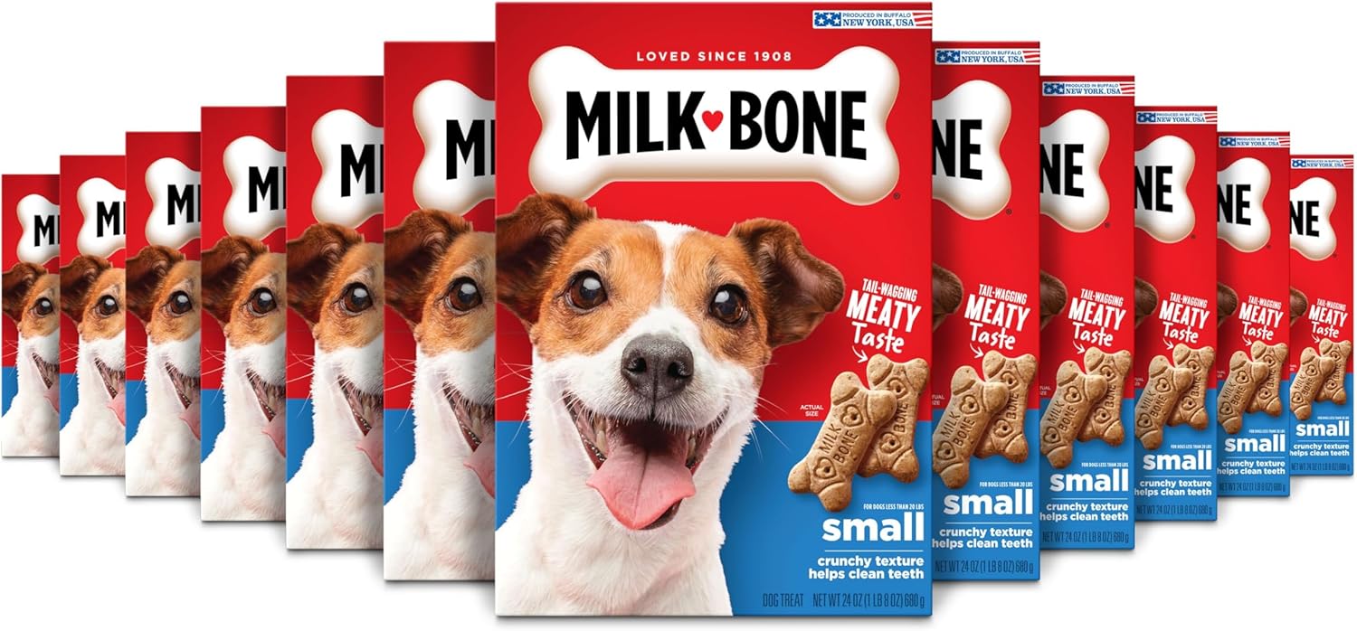 2Pack Original Dog Treats Biscuits for Large Dogs, 10 Pounds (Packaging May Vary)