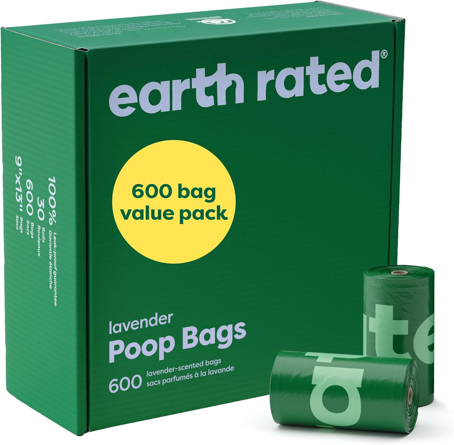 Dog Poop Bags - Leak-Proof and Extra-Thick Pet Waste Bags for Big and Small Dogs