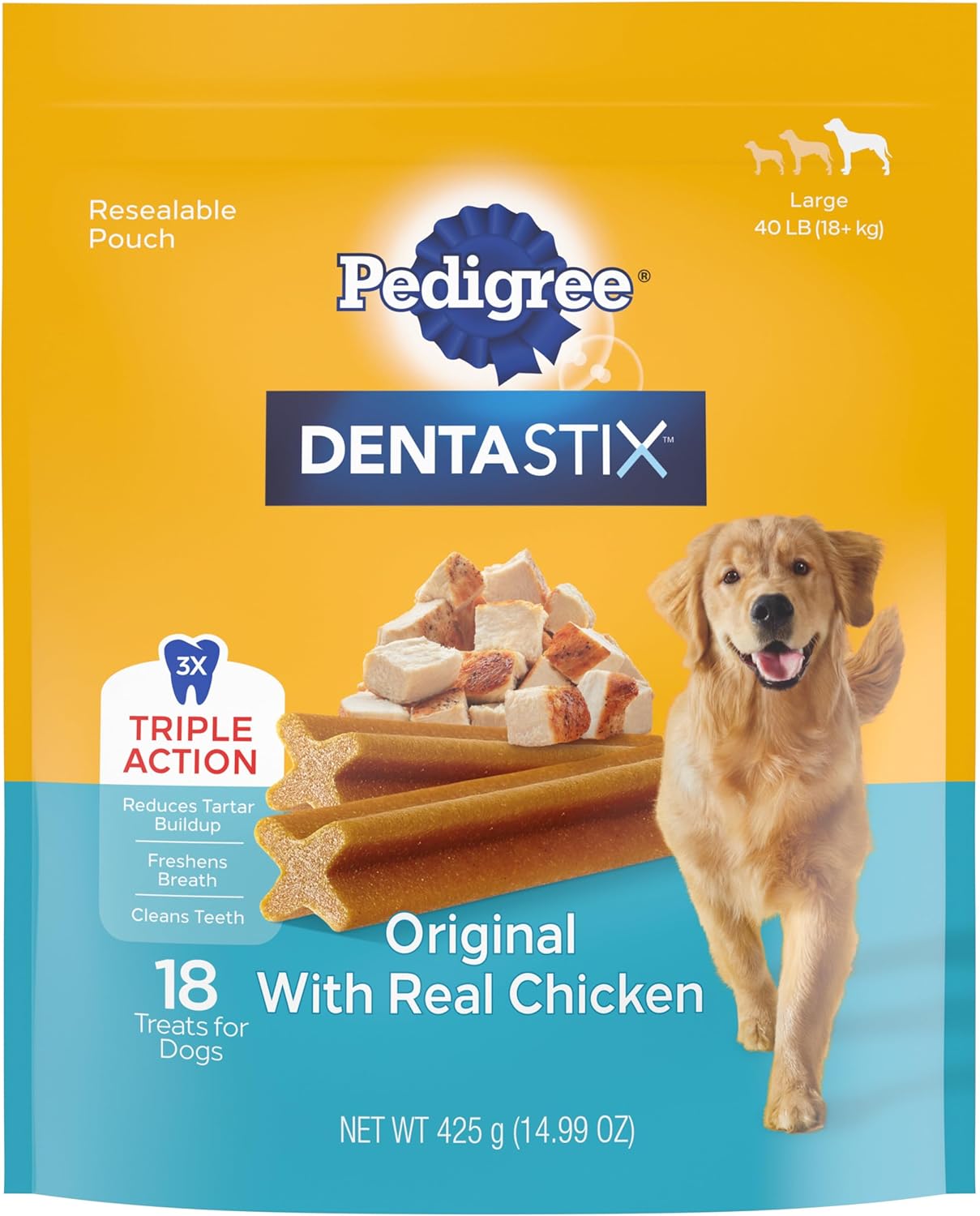 2 Pack Pedigree Dentastix Treats for Dogs Variety Pack, 2.73 lb