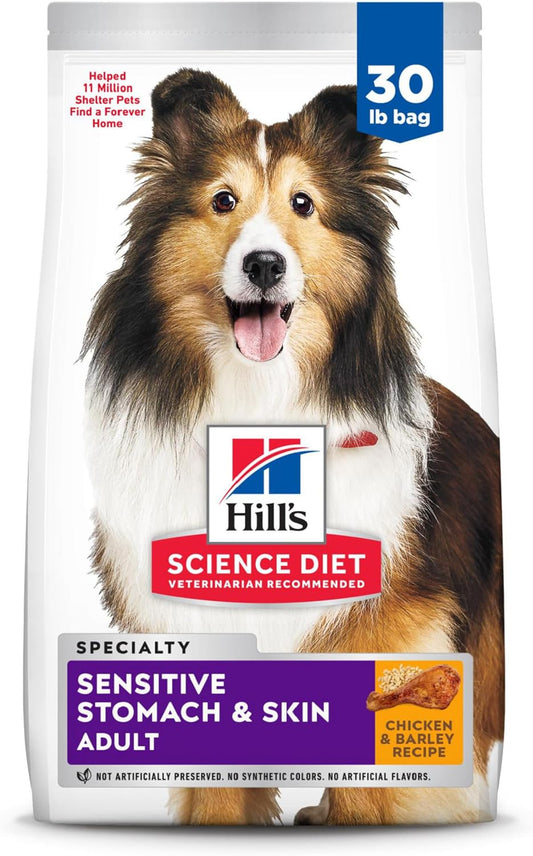 Hill's Science Diet Adult Sensitive Stomach & Sensitive Skin Chicken Recipe 30lb