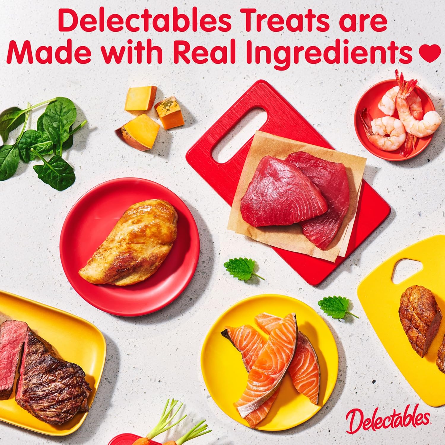 2Pack Hartz Delectables Squeeze Up Lickable Cat Treats,Flavor Variety Pack,0.5oz
