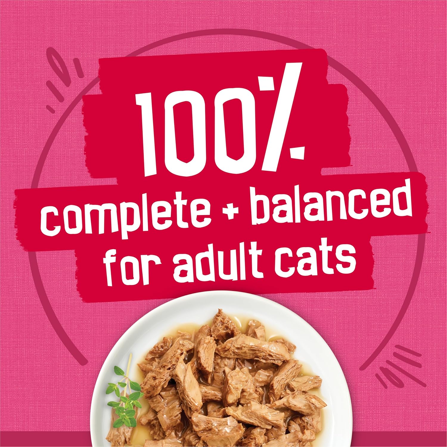 40Pack Purina  Gravy Wet Cat Food Variety Pack, Chicken, Ocean Whitefish