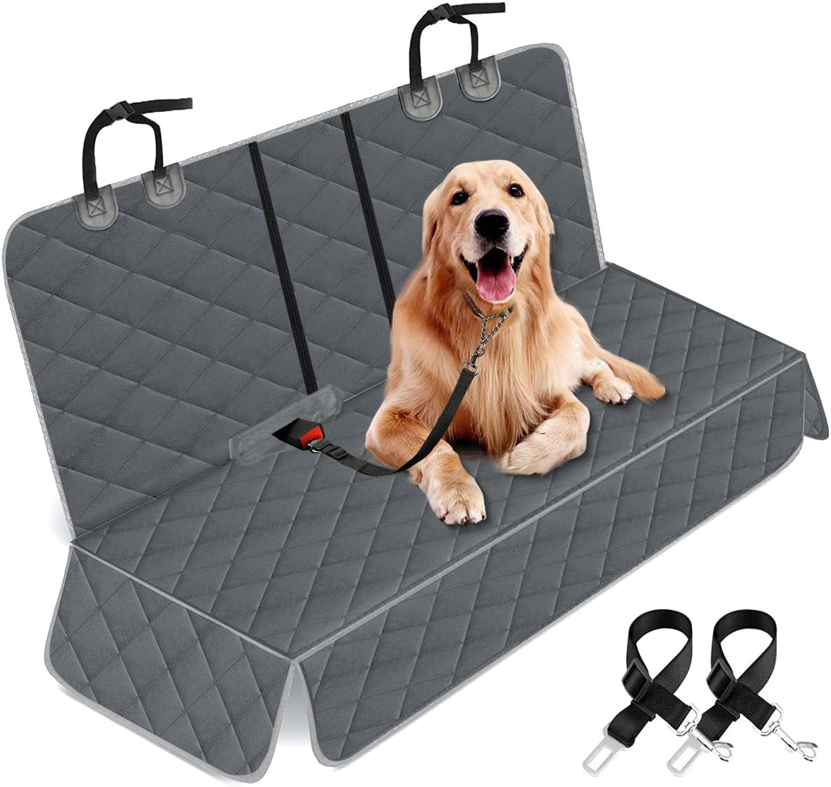 Pet Dog Seat Cover for Truck SUV Car Back Seat Protector Hammock Mat Waterproof