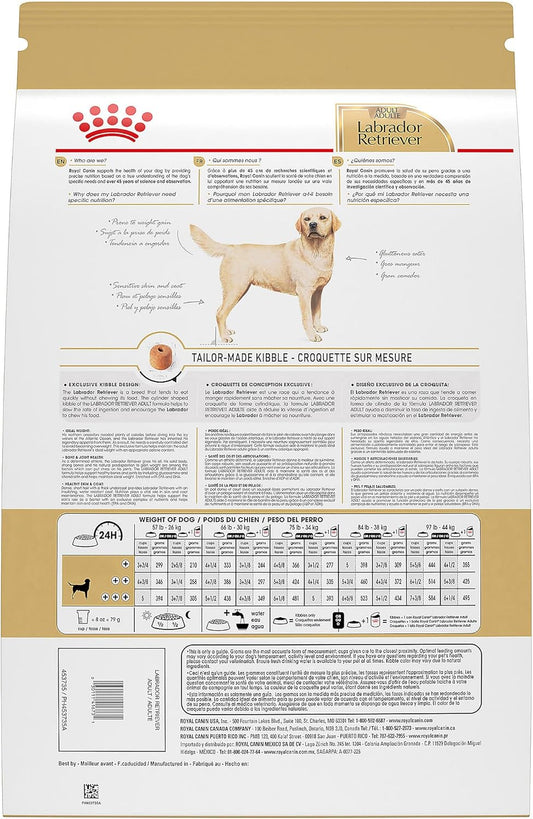 Royal Canin Breed Health Nutrition Labrador Retriever Adult Dry Dog Food, 30-lb