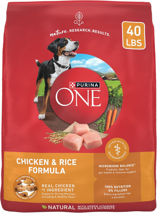 Chicken and Rice Formula Dry Dog Food - 40 Lb. Bag